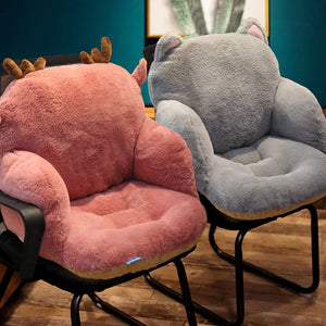 One-piece Chair Cushion: Office/Home Seat Support & Backrest Rieworkes