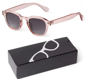 Gradient Small Round Sunglasses for Women Men Rieworkes