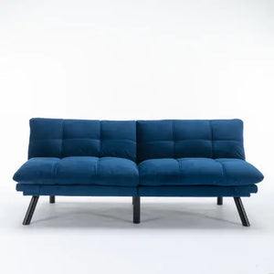 Navy Blue Convertible Folding Modern Sofa Bed Mimarta