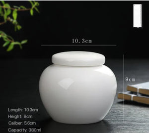 Ceramic Tea Canister for Home Furniture Mimarta