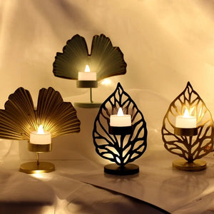 Iron Candlestick Holder: Nordic Design for Parties, Weddings, and Dinner Décor Rieworkes