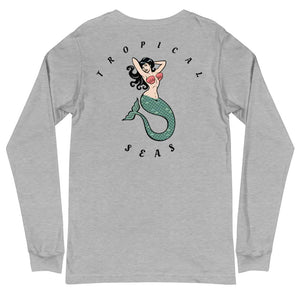 Tropical Mermaid Long Sleeve Shirt Rieworkes