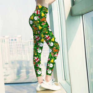 Personalized Christmas Leggings for Yoga Practice Mimarta