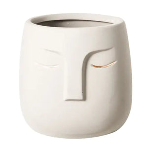 Ceramic Face Living Room Vase Rieworkes
