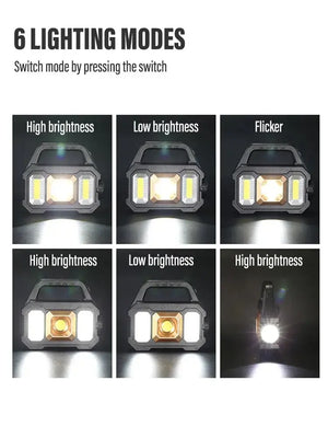 High Power Rechargeable LED Camping Work Light Rieworkes