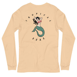 Tropical Mermaid Long Sleeve Shirt Rieworkes