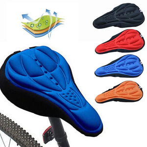 Cycling Silicone Gel Pad Bicycle Seat Cushion Rieworkes