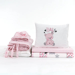 Hobby Buddy - Pink Baby Duvet Cover Set Rieworkes