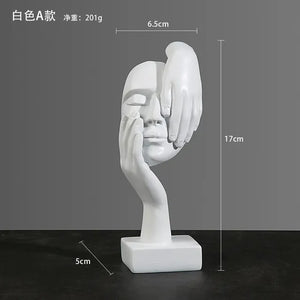 Abstract Character Statue - Nordic Luxury Desktop Decor Mimarta