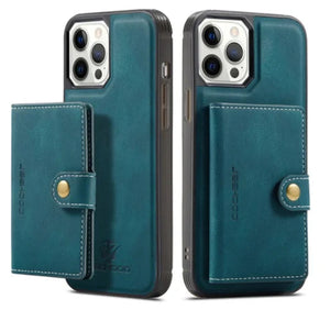 Luxury Magnetic Safe Leather Case For iPhone Rieworkes