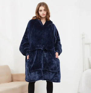 USB Electric Heating Blanket Hooded Lazy Blanket Rieworkes