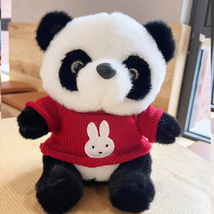Giant Panda Sweater Plush Toy Rieworkes