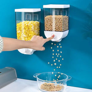 Convenient Wall Mounted Cereal Dispenser Containers lofty tree Store