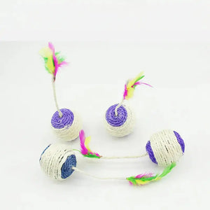 Cat Scratching Ball Toy Rieworkes