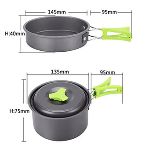 Outdoor Camping Tableware Kit Rieworkes