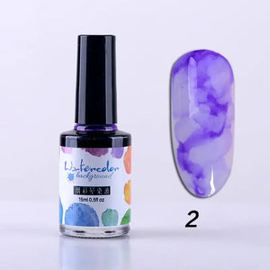 Watercolor Nail Ink Rieworkes