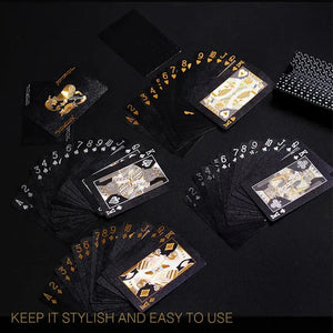 Black Gold Playing Cards Rieworkes