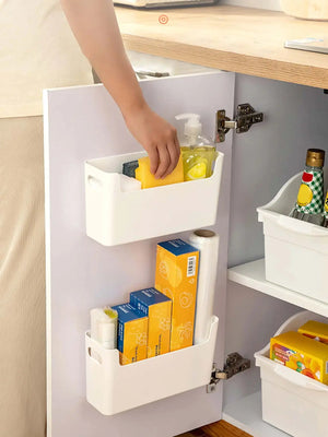 Multifunctional Plastic Kitchen Storage WORTHBUY Store