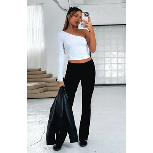 Solid Flare Pants Rieworkes