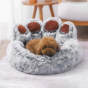 Pet Bear Paw Shape House Bed Rieworkes