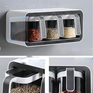Wall Mount Spice Racks Condiment Organizer Have Wonderful Store