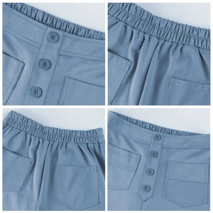 High- Waisted Casual Pants Rieworkes