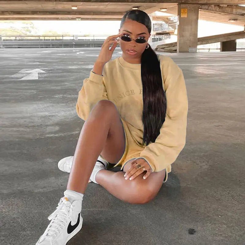 2023 Autumn Winter Women's Casual Hoodie Set Mimarta