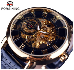 Men's Hollow Design Mechanical Watch Mimarta