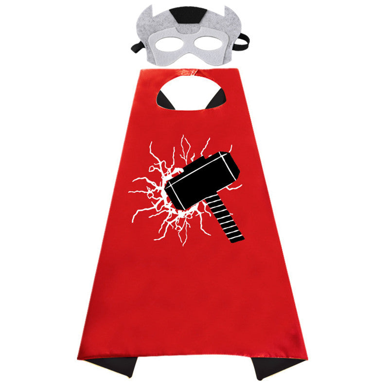 Kids' Superhero Cape for Halloween Dress-Up Party Mimarta