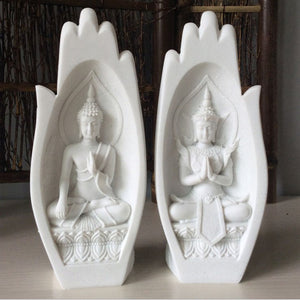 Creative Resin Buddha Hand Sculpture for Home Decor Mimarta