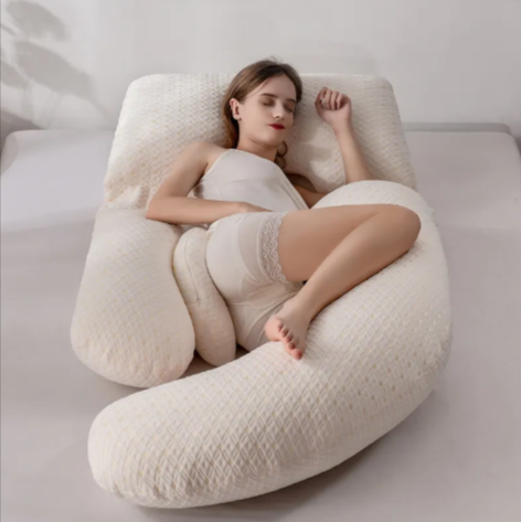 U-Shaped Pregnancy &amp; Lumbar Support Pillow Mimarta