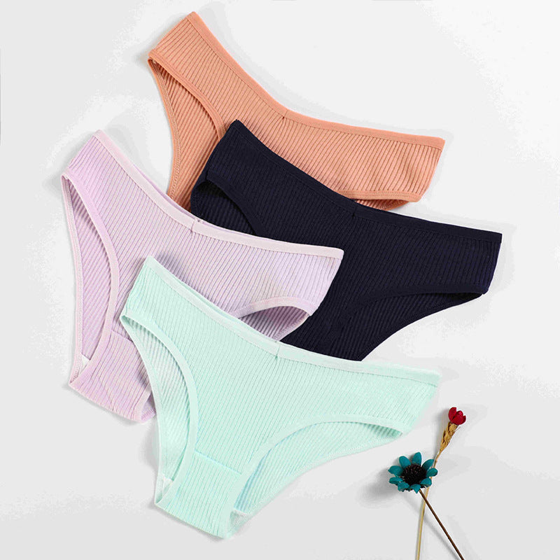 Cotton Breathable Women's Triangle Underwear for Yoga Mimarta