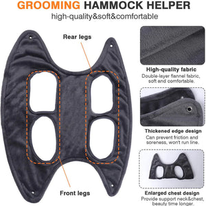 Portable Pet Dog Cat Grooming Hanging Hammock Harness Breathable Groom Helper US Mimarta