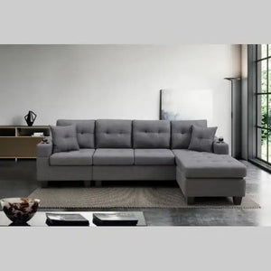 Fabric Sectional Sofa Rieworkes
