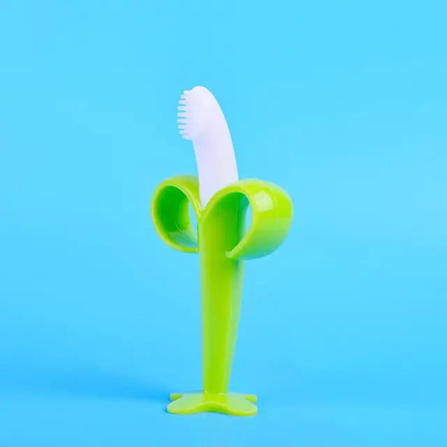 Baby Silicone Training Toothbrush Rieworkes