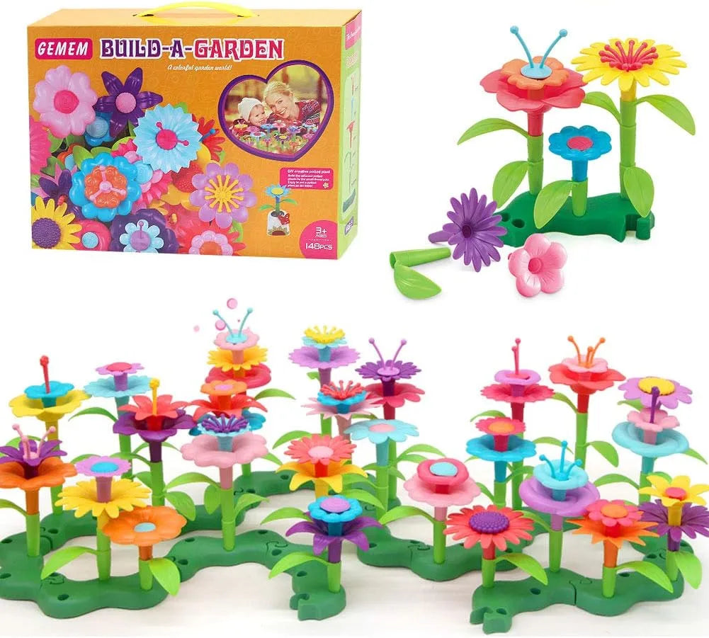 Flower Garden Building Set Rieworkes