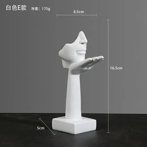 Abstract Character Statue - Nordic Luxury Desktop Decor Mimarta