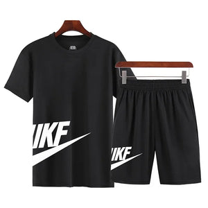 Luxury Men's T-Shirt and Shorts Set for Teens (2 Pieces) Mimarta