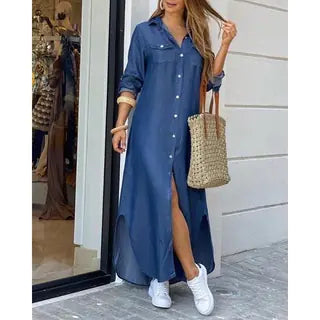 Women's Summer Sexy Shirt Dress Mimarta