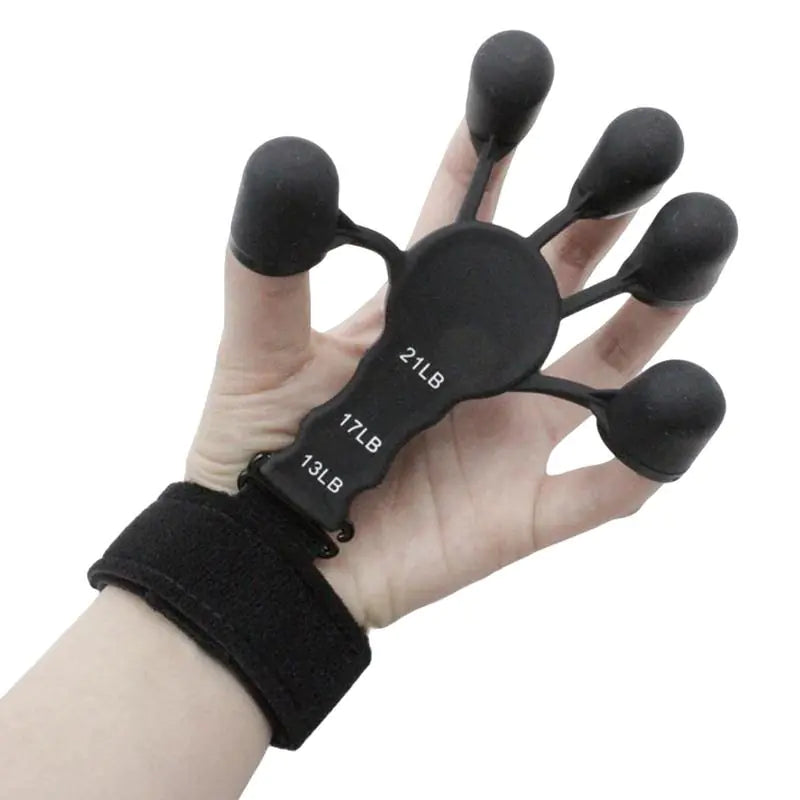 Silicone Grip Strengthener - Finger Exerciser for Gym Fitness and Training Rieworkes