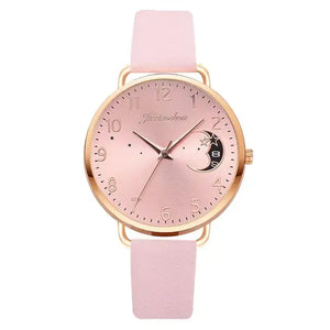 Moon Numbers Bracelet Watches Set Rieworkes