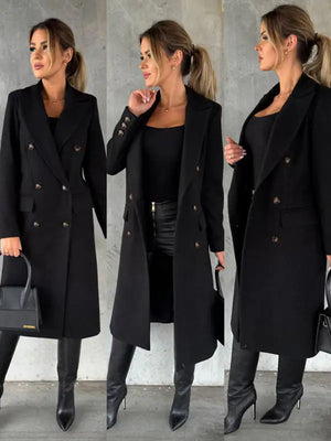 Business Casual Overcoat for Women Rieworkes