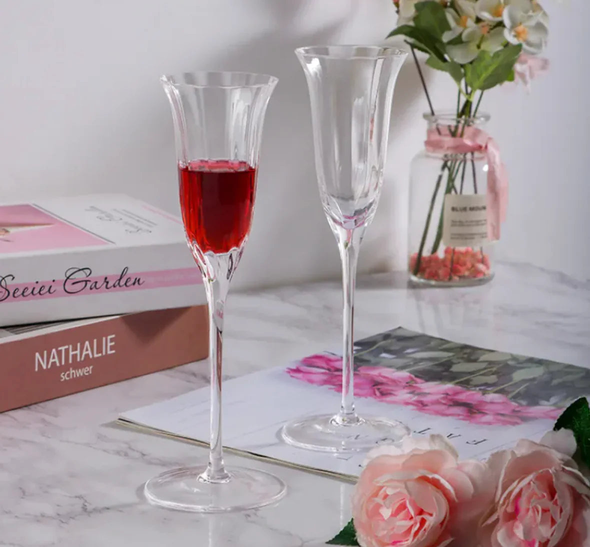 Luxury Crystal Wine Glass Rieworkes