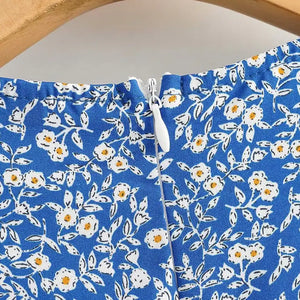 Floral Short Dress Rieworkes