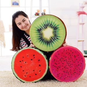3D Cute Fruit Plush Pillow Mimarta