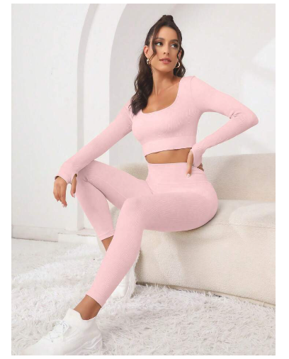 Sexy Sports Yoga Set - Quick-Dry Fitness Outfit (2 Pieces) Mimarta