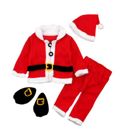 Santa Claus look four-piece children's clothing Rieworkes