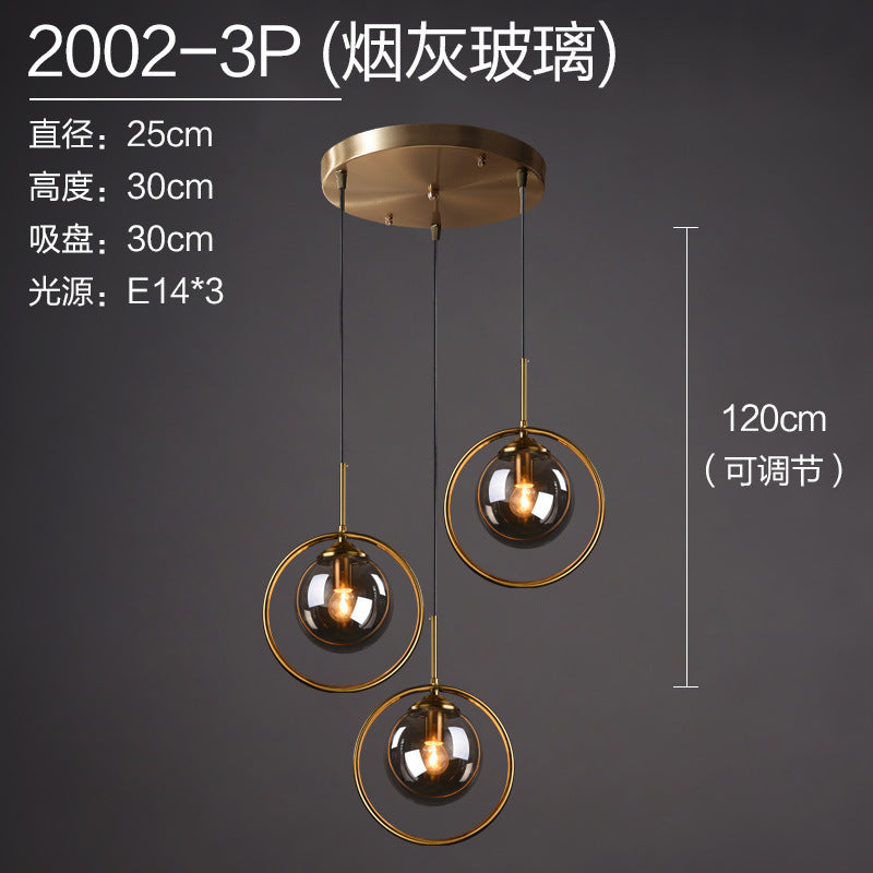 Nordic Modern Minimalist Glass Pendant Light Mimarta