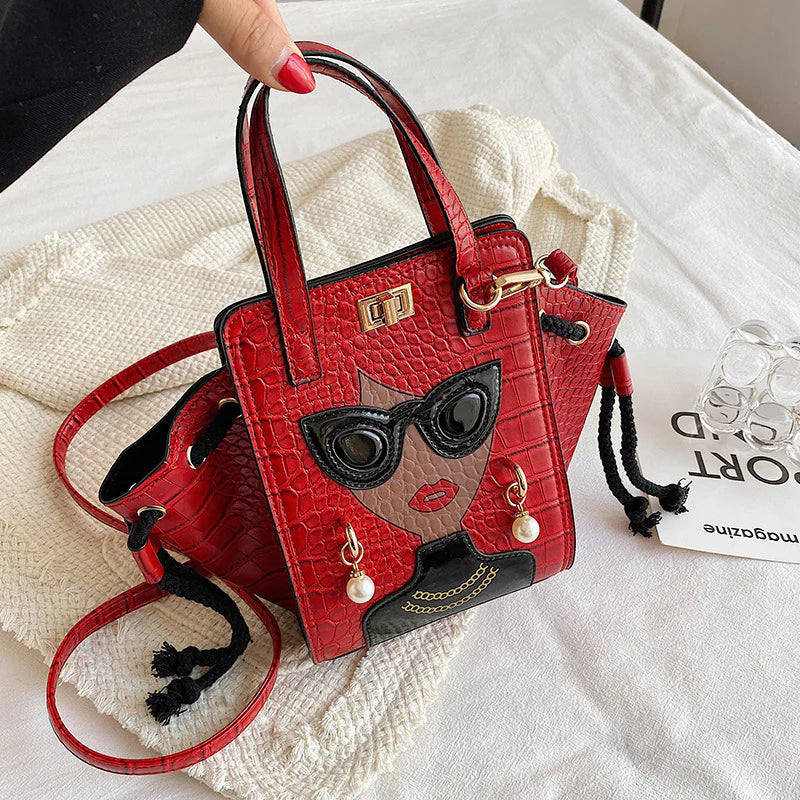 Glasses Beauty Diagonal HandBag Rieworkes