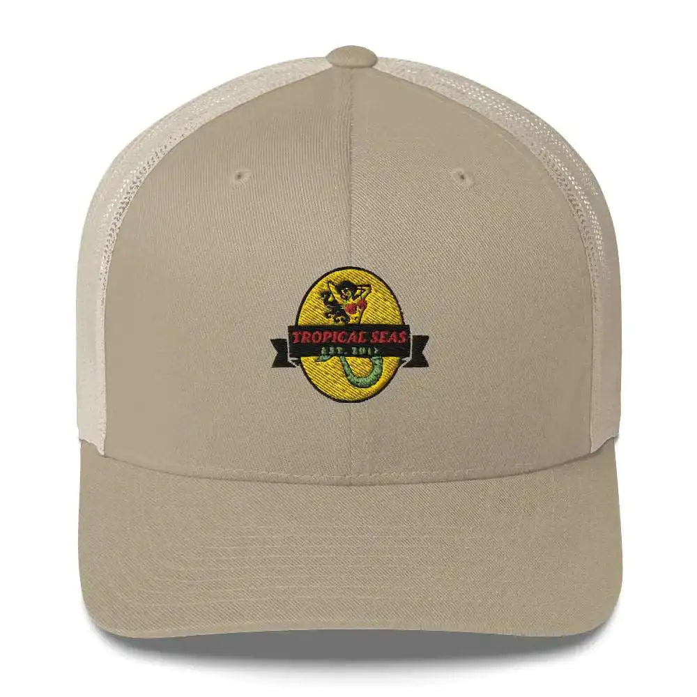 Tropical Mermaid Trucker Hat Rieworkes